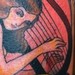 Tattoos - mermaid in a clam shell - 51118