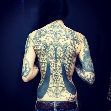 Orge Kalodimas - Back Piece