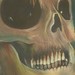 Skull Acrylics on Canvas Original Art Design Thumbnail
