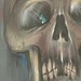 Skull Acrylics on Canvas Original Art Design Thumbnail