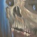 Skull Acrylics on Canvas Original Art Design Thumbnail