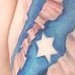Tattoos - Flag Inside Ribs - 48515