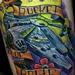 Millenium Falcon Tattoo Tattoo Thumbnail