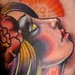 tattoo galleries/ - skully girl tattoo - 37191