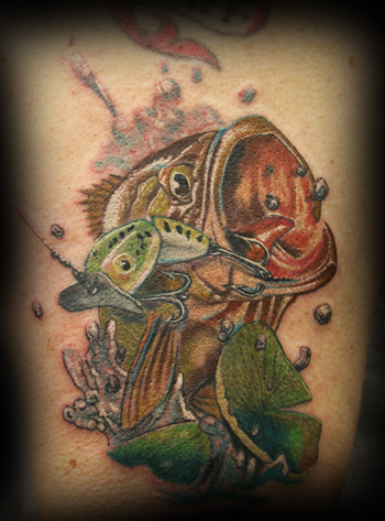 Tattoos - Bass Tattoo - 32167