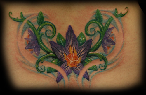Jesse Rix Flower Power Keyword Galleries Color Tattoos Flower Tattoos 