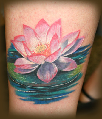 Tattoos New Hampshire Lotus click to view large image