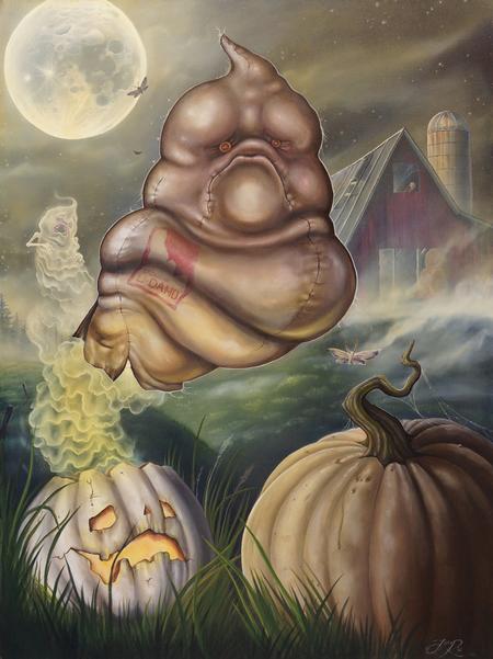 Tattoos - U-DAHO Ghost painting - 70821