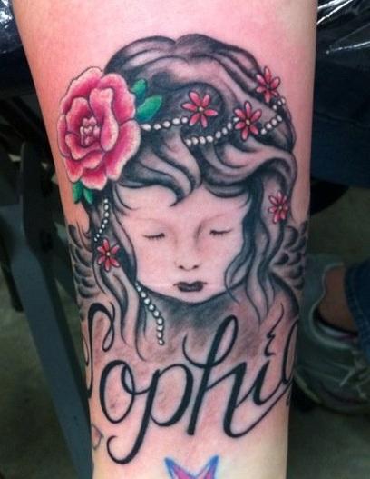 Secret Lake Tattoos Tattoos Flower Rose Angel
