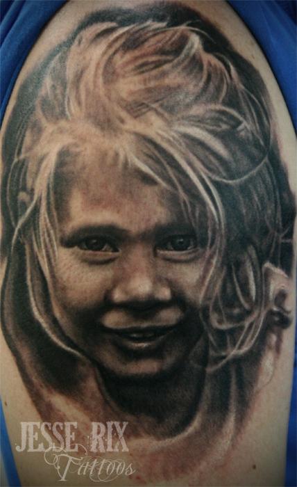 Jesse Rix - Little girl portrait