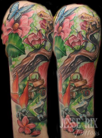 Tattoos Tattoos HalfSleeve Rain forest