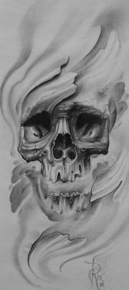 Tattoos - Skull   - 51475