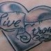 Tattoos - Heart on Foot - 40454