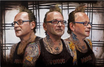 Art Galleries - Shawn Barber - Portrait of the Artist, Bill Salmon