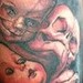 Tattoos - joey's zombie skull leg - 45981
