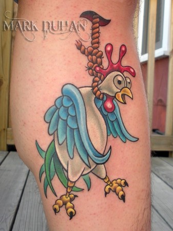 Hanging Cock Tattoo 86