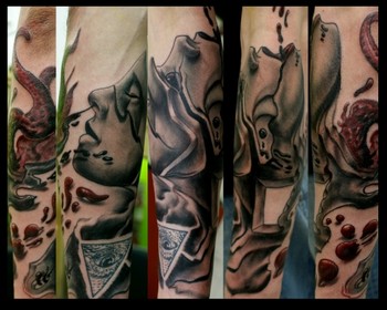 Tattoos - inpunity of greed