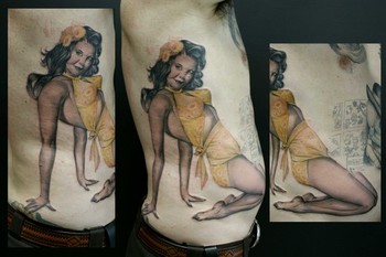 Tattoos - pinup