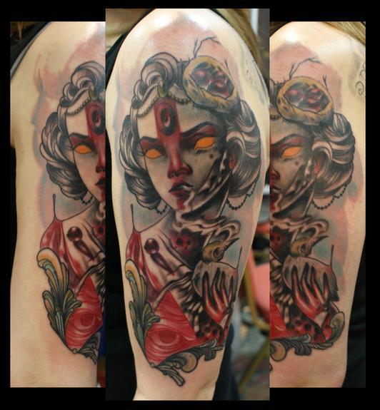 Looking for unique Hector Cedillo Tattoos?  Fourth terrace (the slothful)