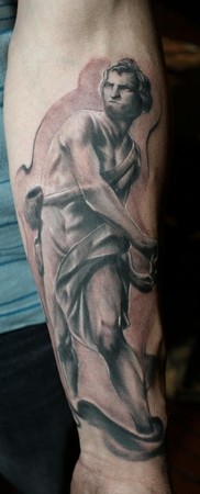 Tattoos - Bernini's David....