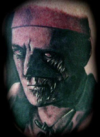 Tattoos - Movie Horror tattoos - Rotting man