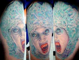Tattoos - Movie Horror tattoos - Vampire