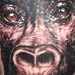 Tattoos - Monkey face on self - 16048