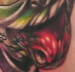 Tattoos - custom crazy skull face - 25710
