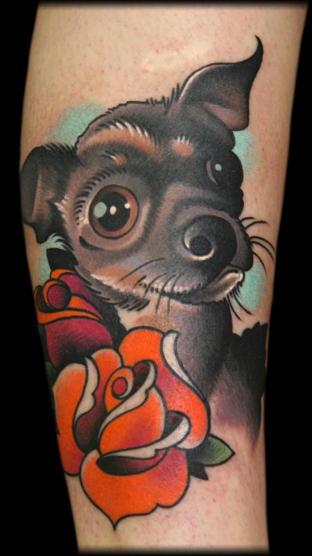 pup Tattoo Design Thumbnail