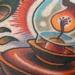 oil lamp Tattoo Thumbnail