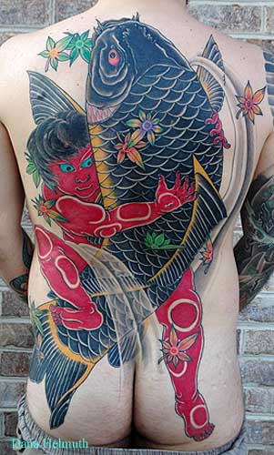 Tattoos Tattoos Traditional Japanese Kintaro And Koi