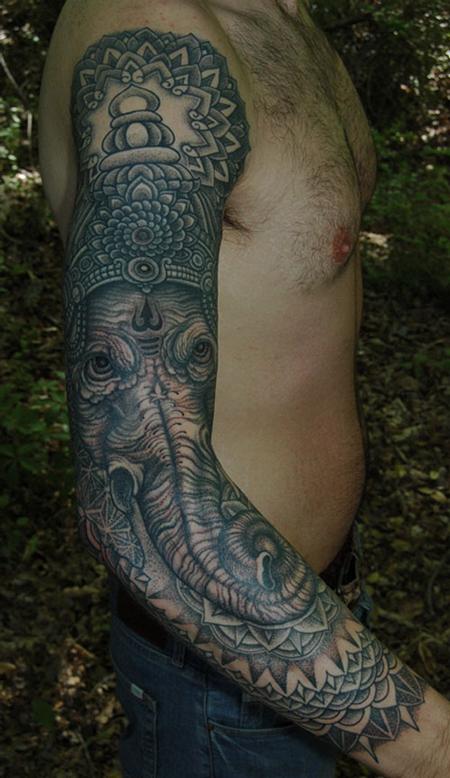 Dana Helmuth - Ganesh Mandala Sleeve