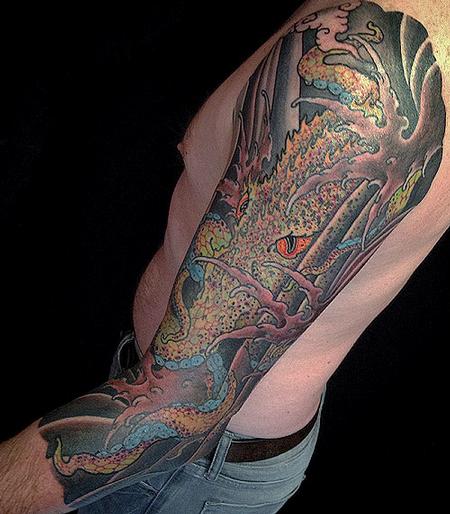 Tattoos - octopus sleeve - 128944