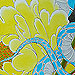 snake and peony Original Art Design Thumbnail