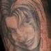 tattoo galleries/ - Horror chicks / clowns gangster sleeve