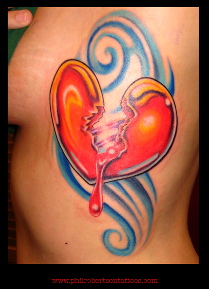 Looking for unique  Tattoos? broken heart