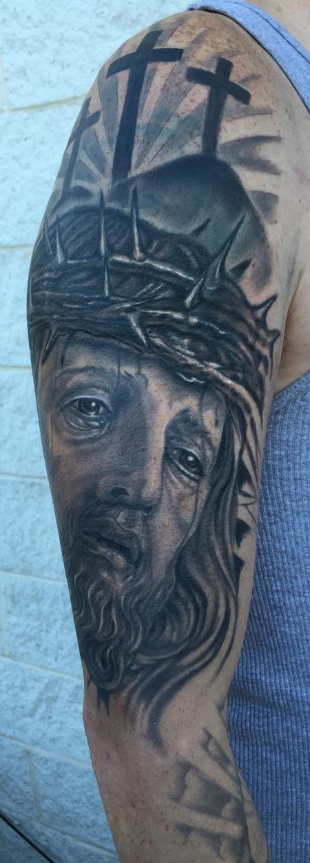 Jesus Christ tattoo Tattoo Design Thumbnail