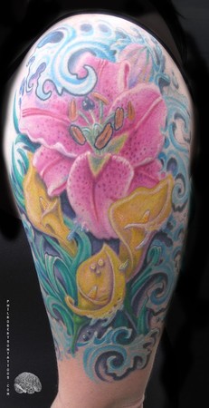 Looking for unique Phil Robertson Tattoos?  Stargazer lilly Tattoo