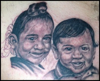 Looking for unique  Tattoos? Child portraits