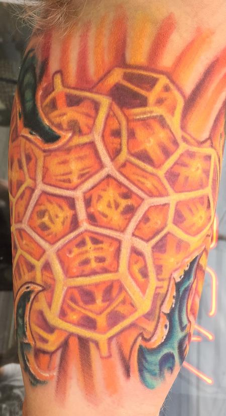 Phil Robertson - Mandala tattoo