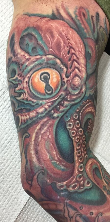 Phil Robertson - Octopus tattoo