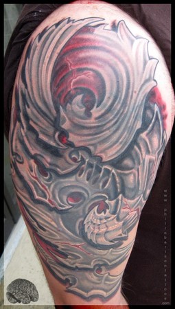 Looking for unique  Tattoos? Jesus coverup.