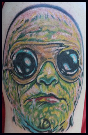zombie tattoo. Shockwaves zombie tattoo.