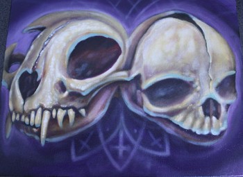 Tattoos - Skull morph. - 46333