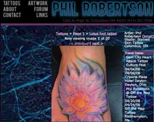 Phil Robertson on Phil Robertson   Stained Skin Tattoos In Columbus