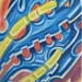 Tattoos - blue blades - 25628