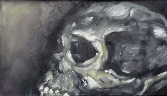 Tattoos - Oil Skull Study - 52316
