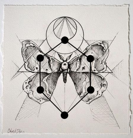 Tattoos - Moth - 92208