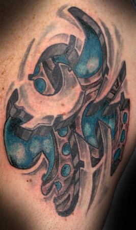 Tattoos - BioMech Upper Arm