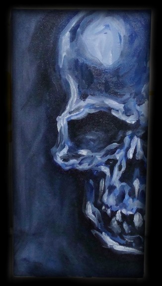 Tattoos - Blue Skull - 52917